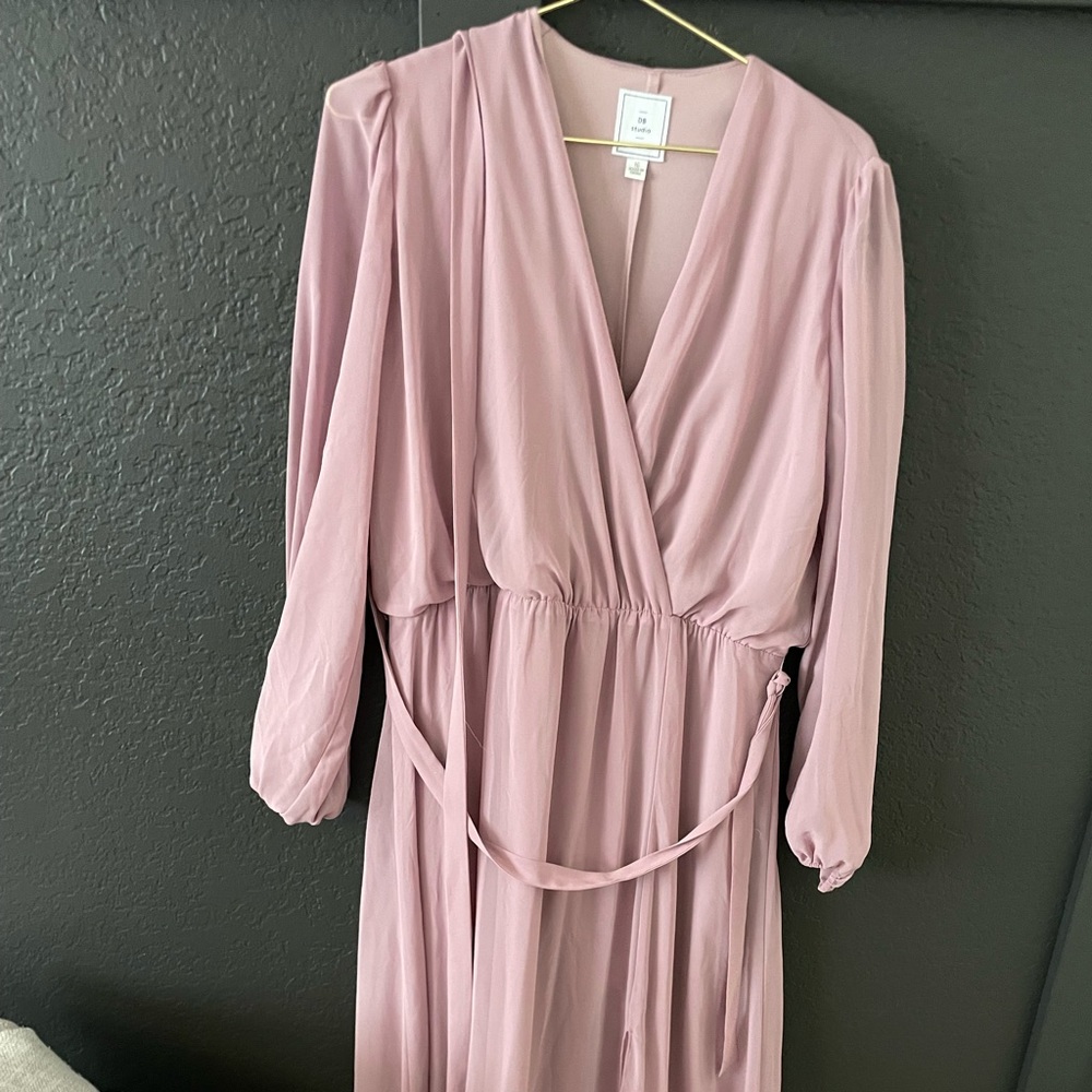 Dusty Rose Bridesmaids dress